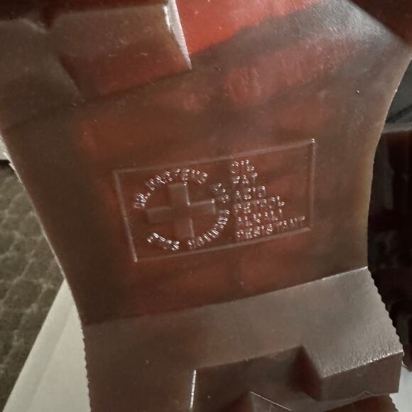 New Dr. Martens Penton Westminster Slingback Mules Black Leather Sz 12 - Picture 10 of 10